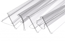 Ценникодержатели на профильные полки - Каталог POS материалов